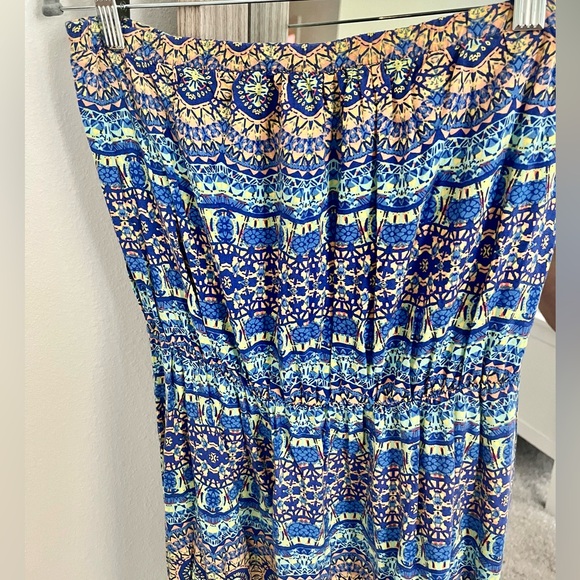 Strapless Summer Maxi Dress - Picture 4 of 4